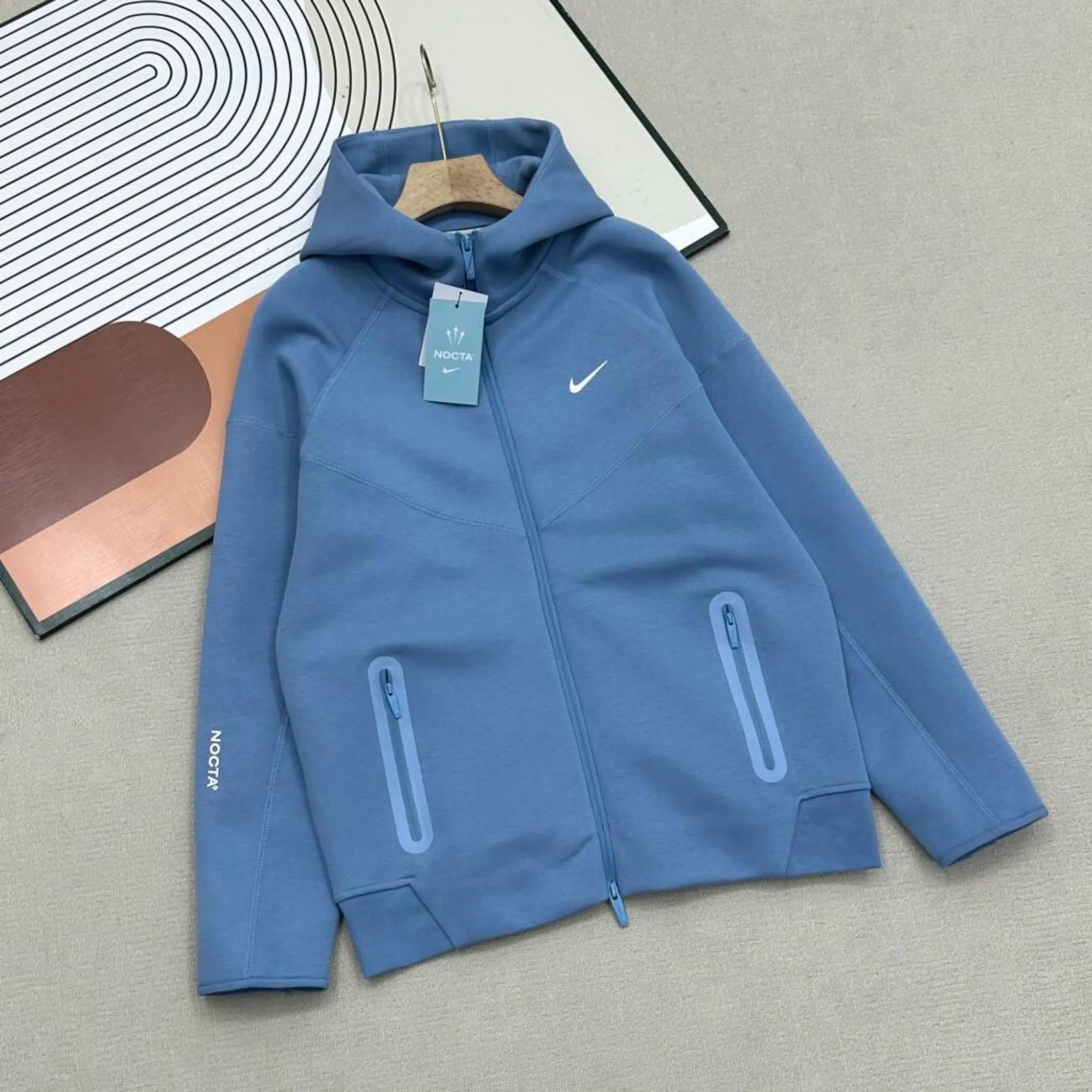Nike Jackets Hooded Full-Zip Jacket with Reflective Trim — 20