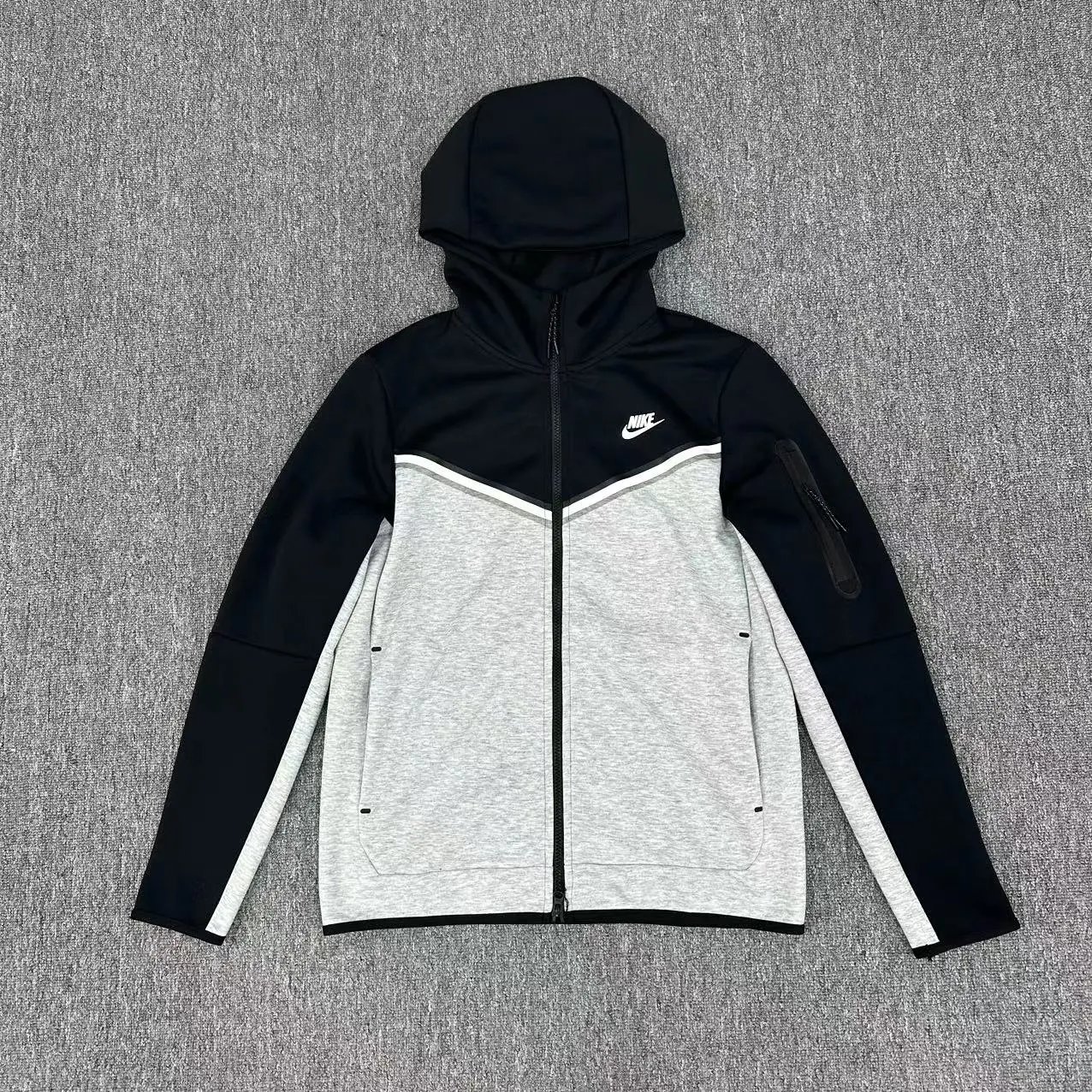 Nike Jackets Hooded Full-Zip Jacket with Reflective Trim — 8