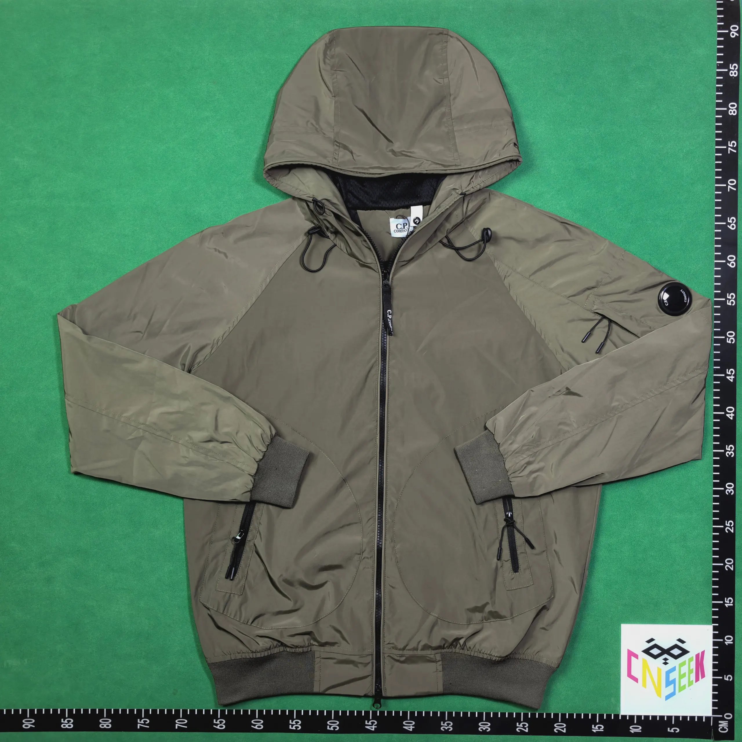 C.P. Company Jackets Hooded zip-up lens jacket image 8