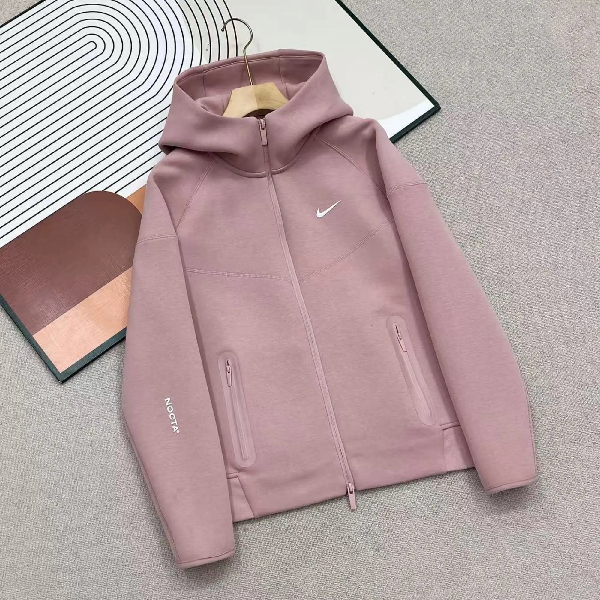 Nike Jackets Hooded Full-Zip Jacket with Reflective Trim — 22