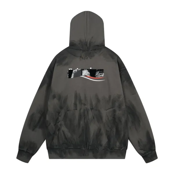 Balenciaga Collegiate Arch 01 Purple Hoodie - 23