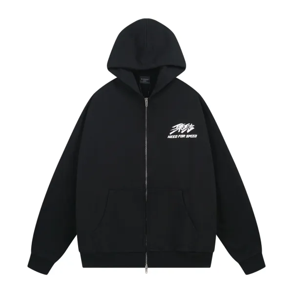 Balenciaga Collegiate Arch 01 Purple Hoodie - 20