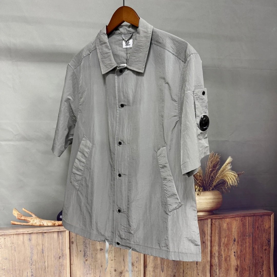 C.P. Company Jackets Hooded zip-up lens jacket — 3-3