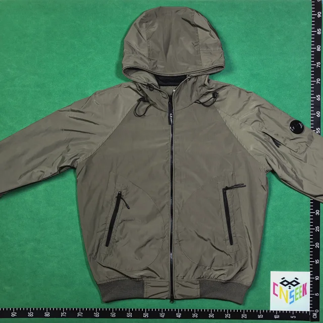 C.P. Company Jackets Hooded zip-up lens jacket product detail image 16