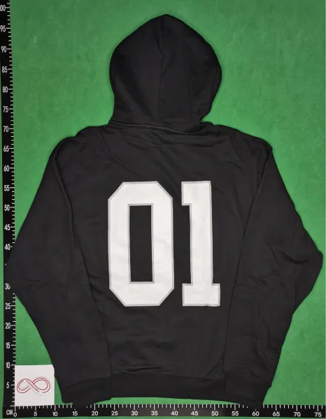 Balenciaga Distressed Logo Hoodie Beige - 4