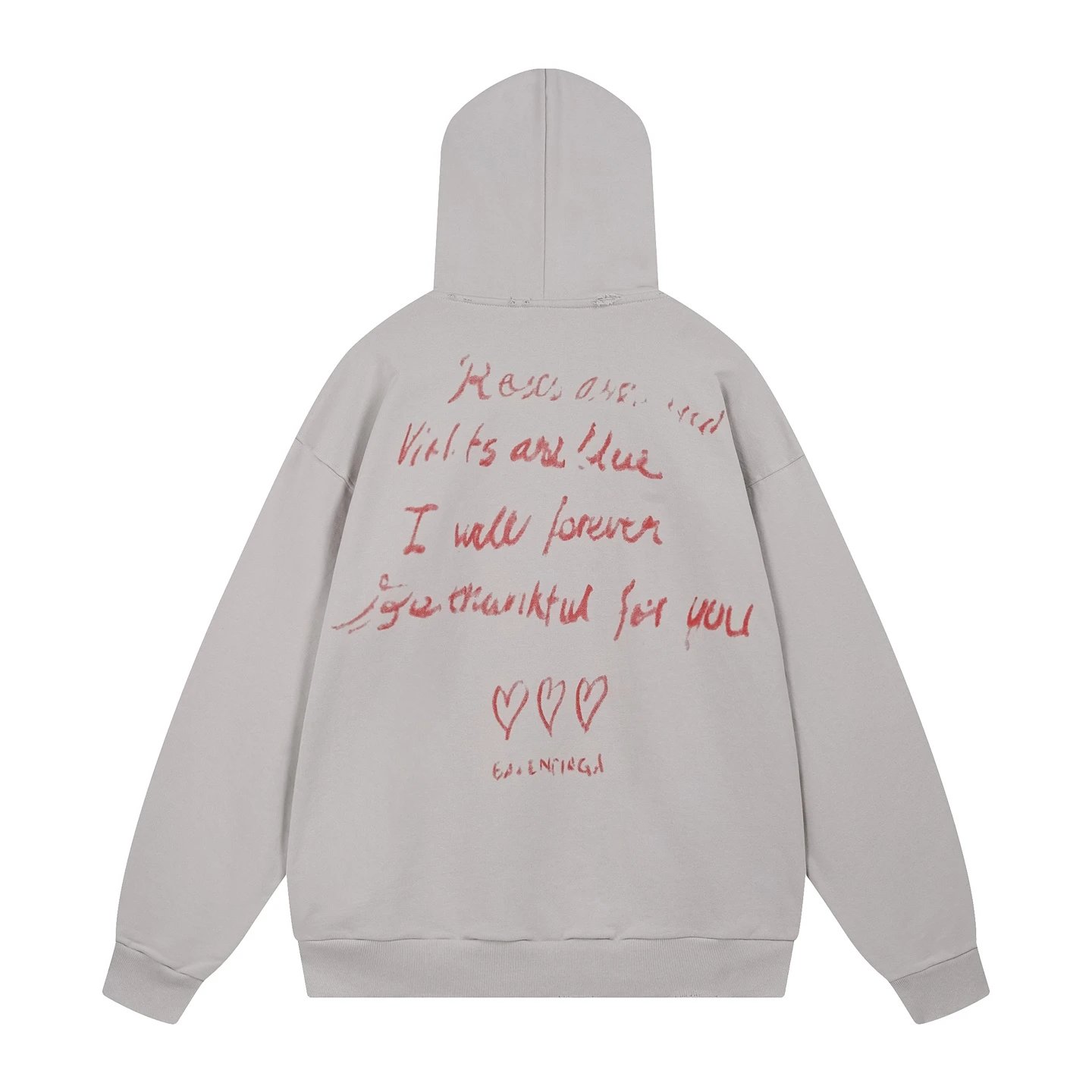 Balenciaga Collegiate Arch 01 Purple Hoodie - 17