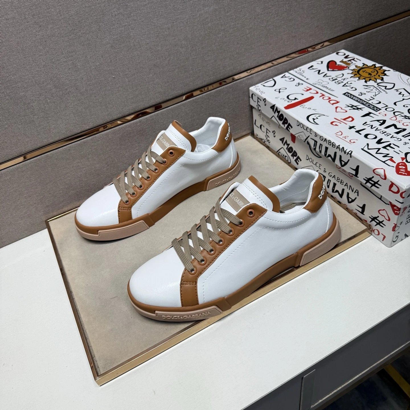 Dolce & Gabbana Sneakers Low-top chunky lace-up — 5-2