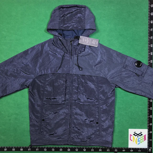 C.P. Company Jackets Hooded zip-up lens jacket product detail image 1