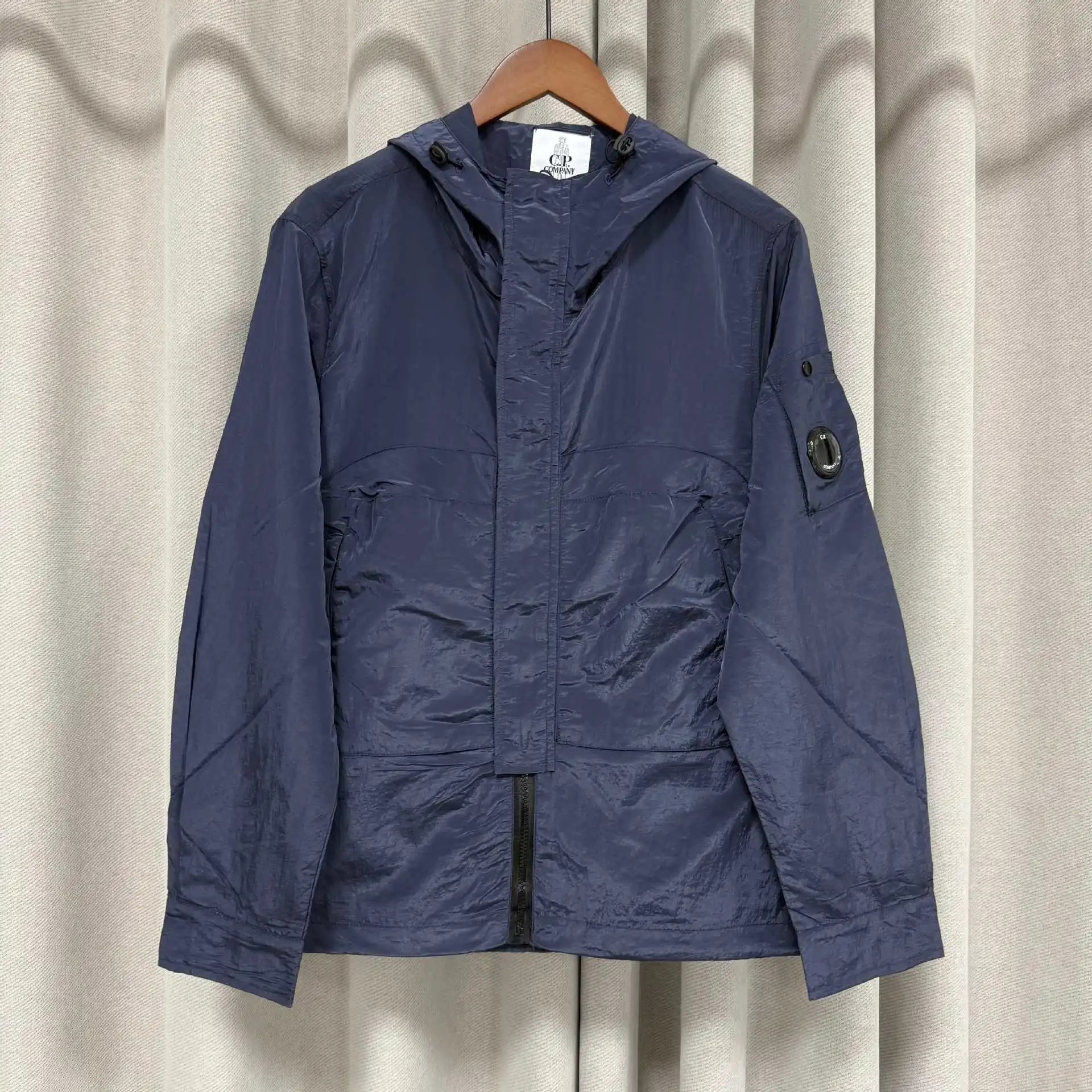 C.P. Company Jackets Hooded zip-up lens jacket — 2-2