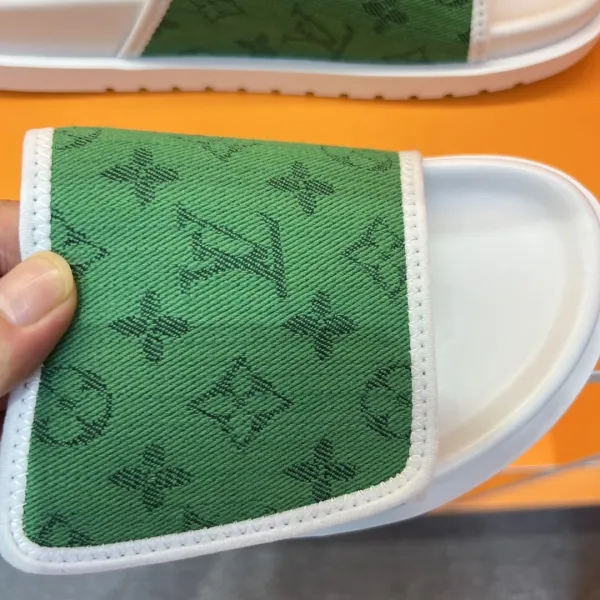 Louis Vuitton x NBA Slide Sandals Multicolor Slippers - 30