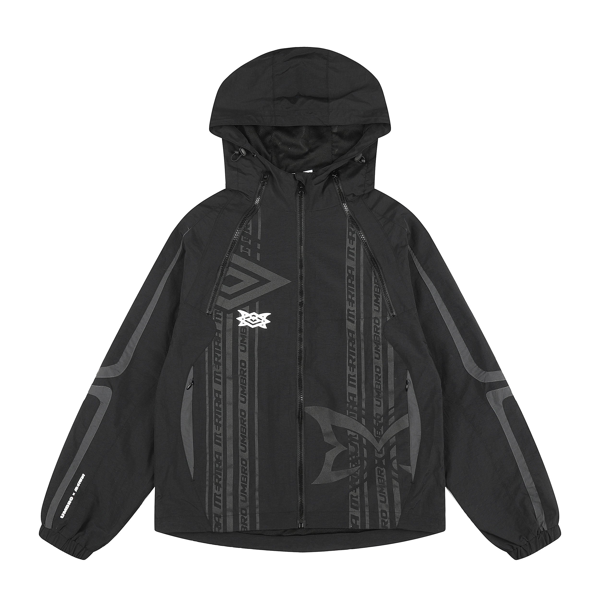 Umbro Jackets Hooded reflective-panel design — 3reflective
