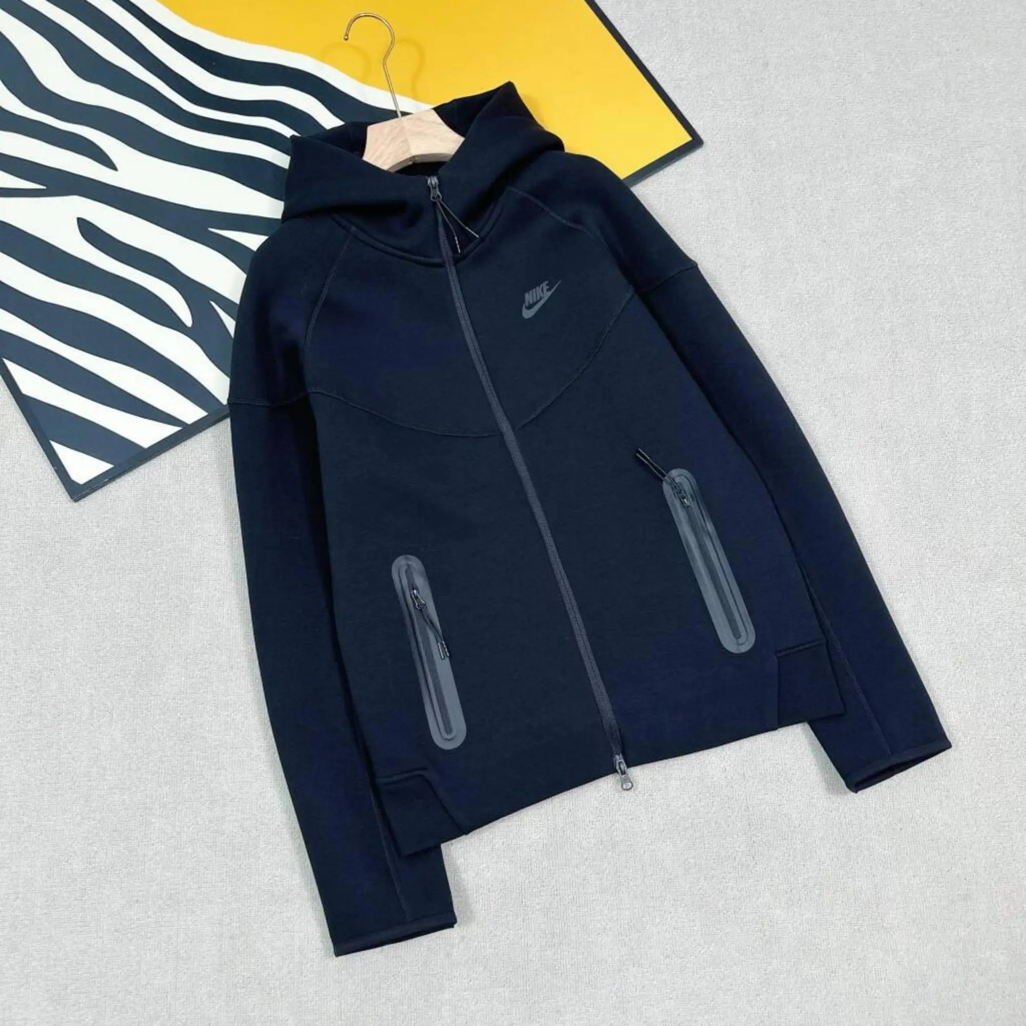 Nike Jackets Hooded Full-Zip Jacket with Reflective Trim — 24