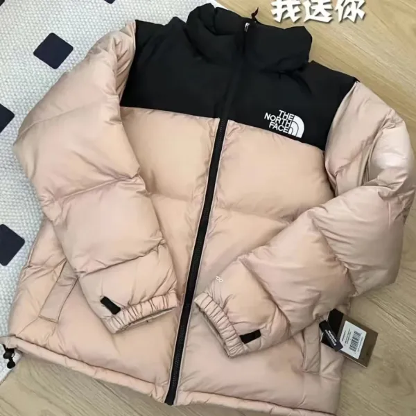 The North Face 1996 Retro Nuptse Jacket Army Green/Black Down Jacket - 6