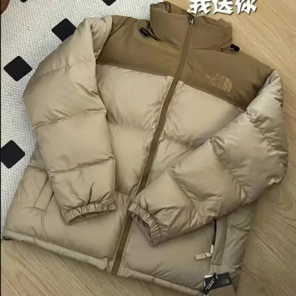 The North Face 1996 Retro Nuptse Jacket Army Green/Black Down Jacket - 8