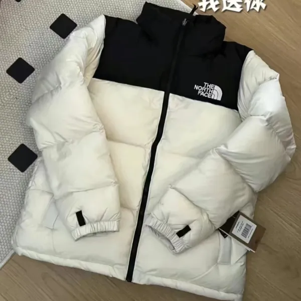 The North Face 1996 Retro Nuptse Jacket Army Green/Black Down Jacket - 3