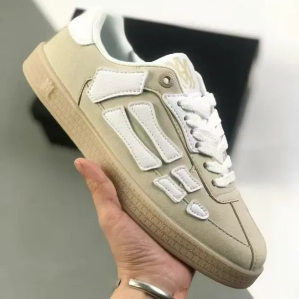 Design Chunky Platform Sneakers Beige Brown - 3