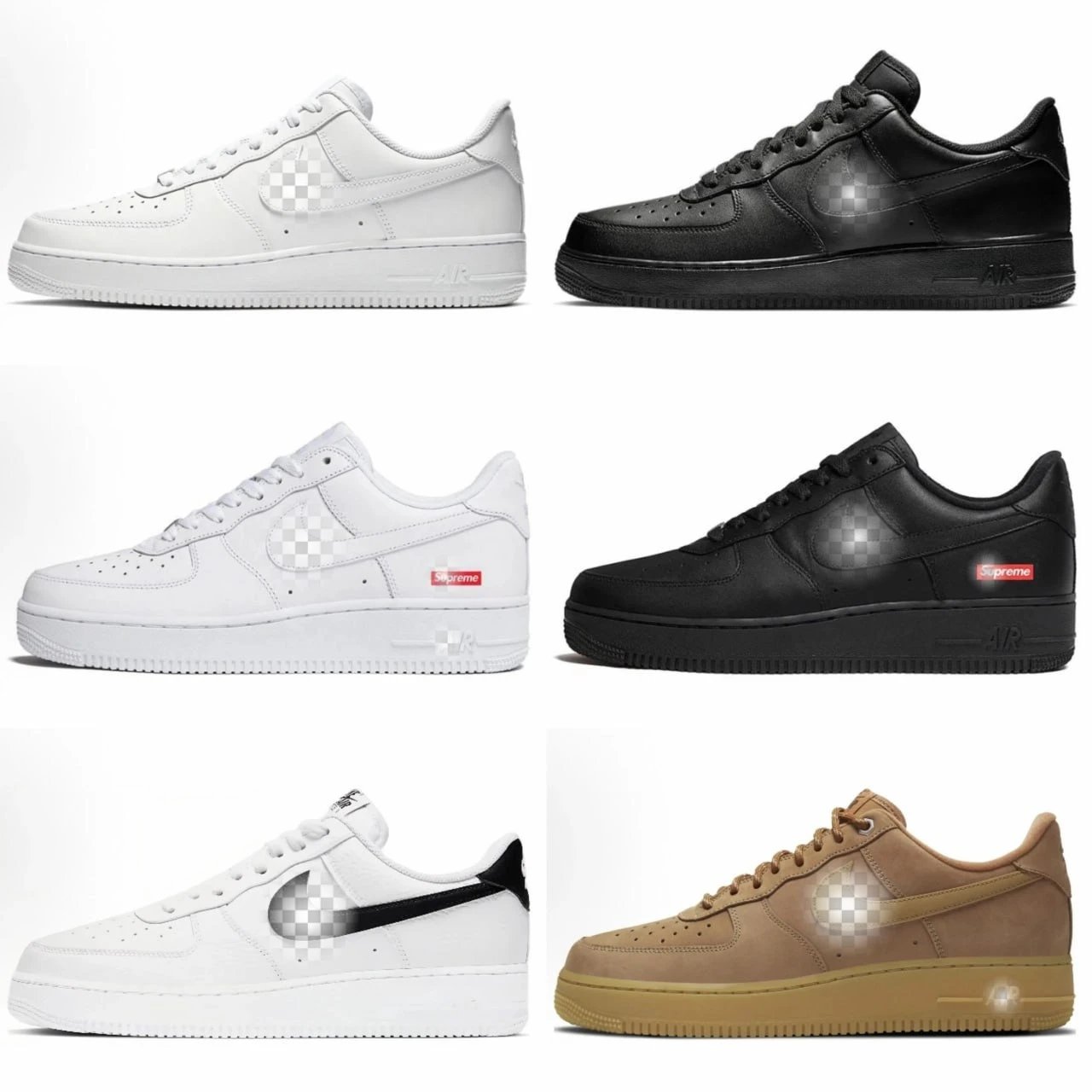 INSANE BUDGET AIR FORCE 1's