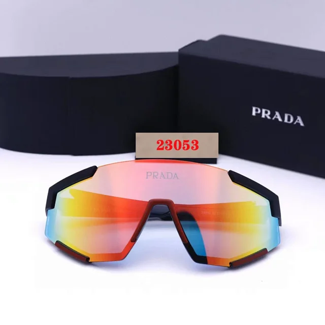 Prada Eyewear Shield Sunglasses product detail image 3