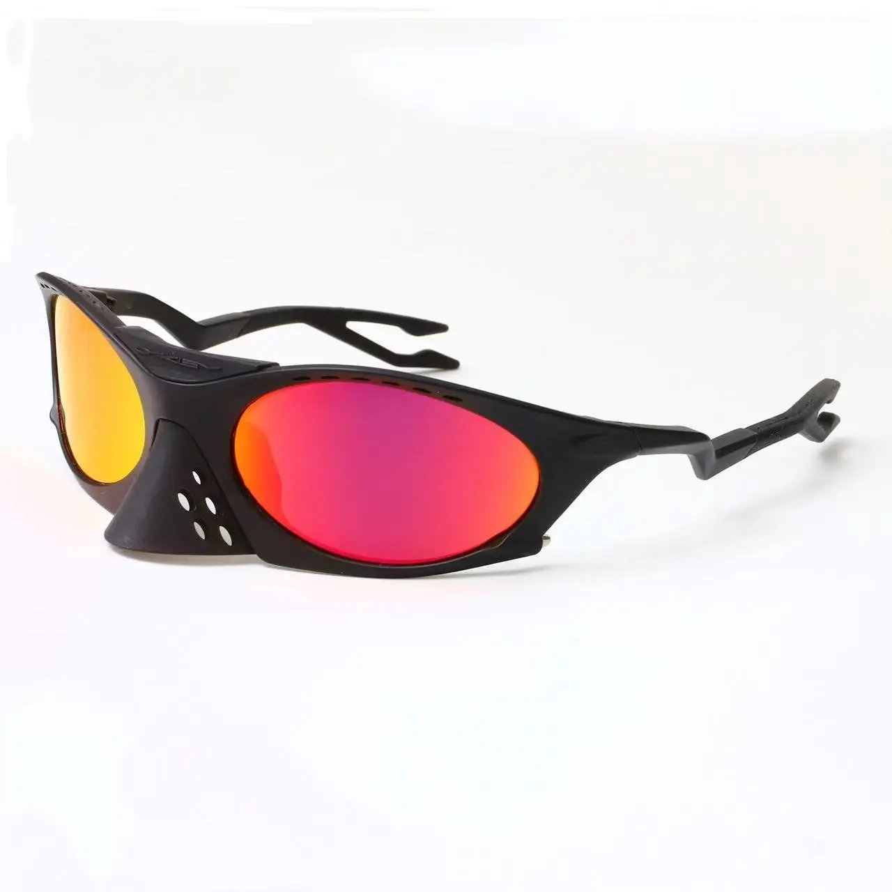 Unbranded Eyewear Wraparound Cycling Sunglasses with Mirrored Lenses image 10
