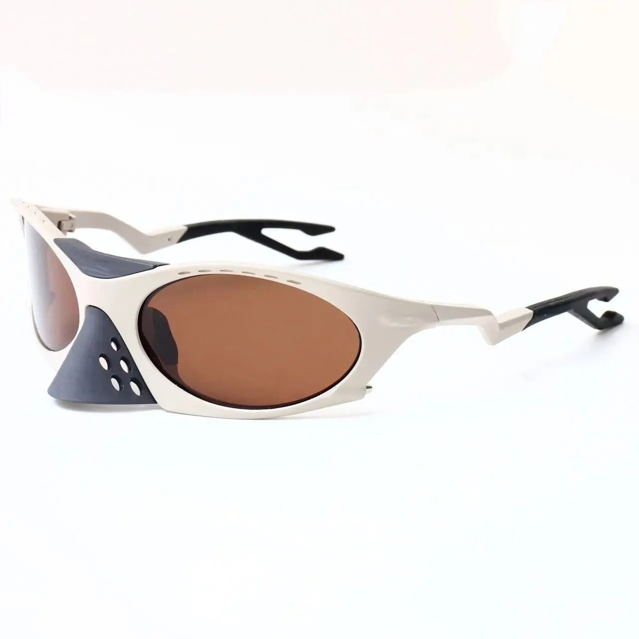 Unbranded Eyewear Wraparound Cycling Sunglasses with Mirrored Lenses — 14