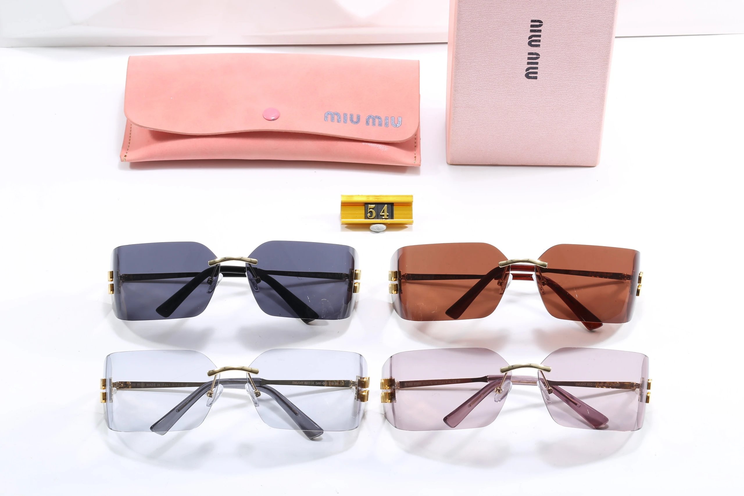 Miu Miu 54 Square Fr