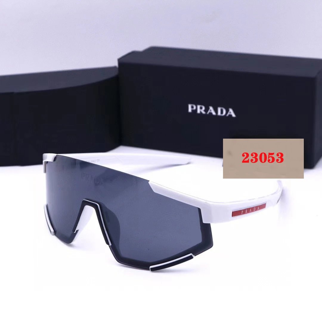 Prada Sport 23053 Black Shield Sunglasses - 5