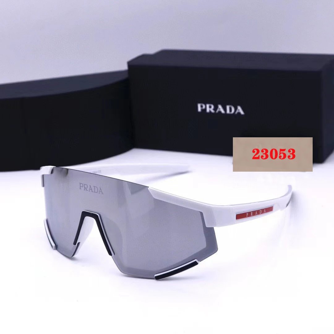 Prada Sport 23053 Black Shield Sunglasses - 3