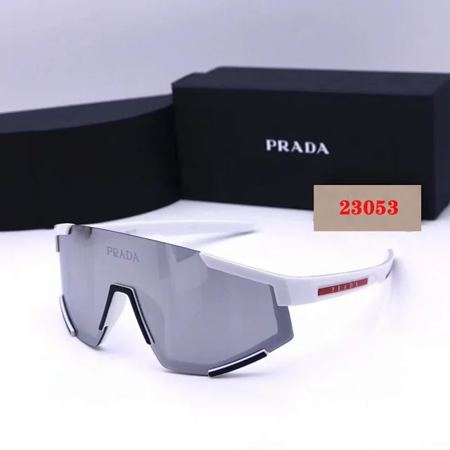 Prada Eyewear Shield Sunglasses product detail image 2
