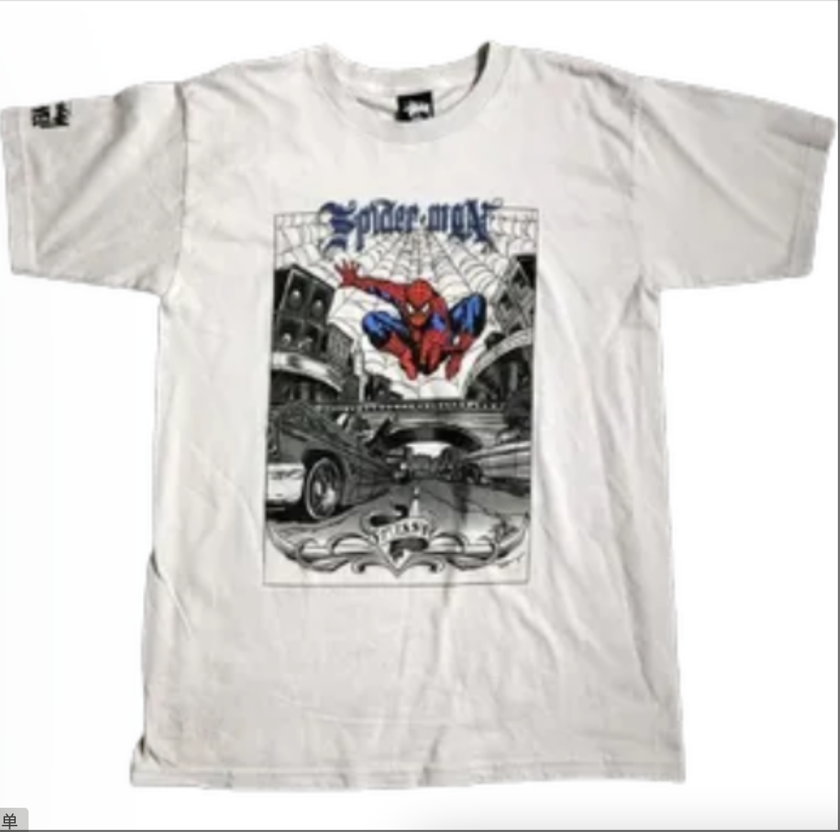Stussy Off White Tree Photo Print T-Shirt