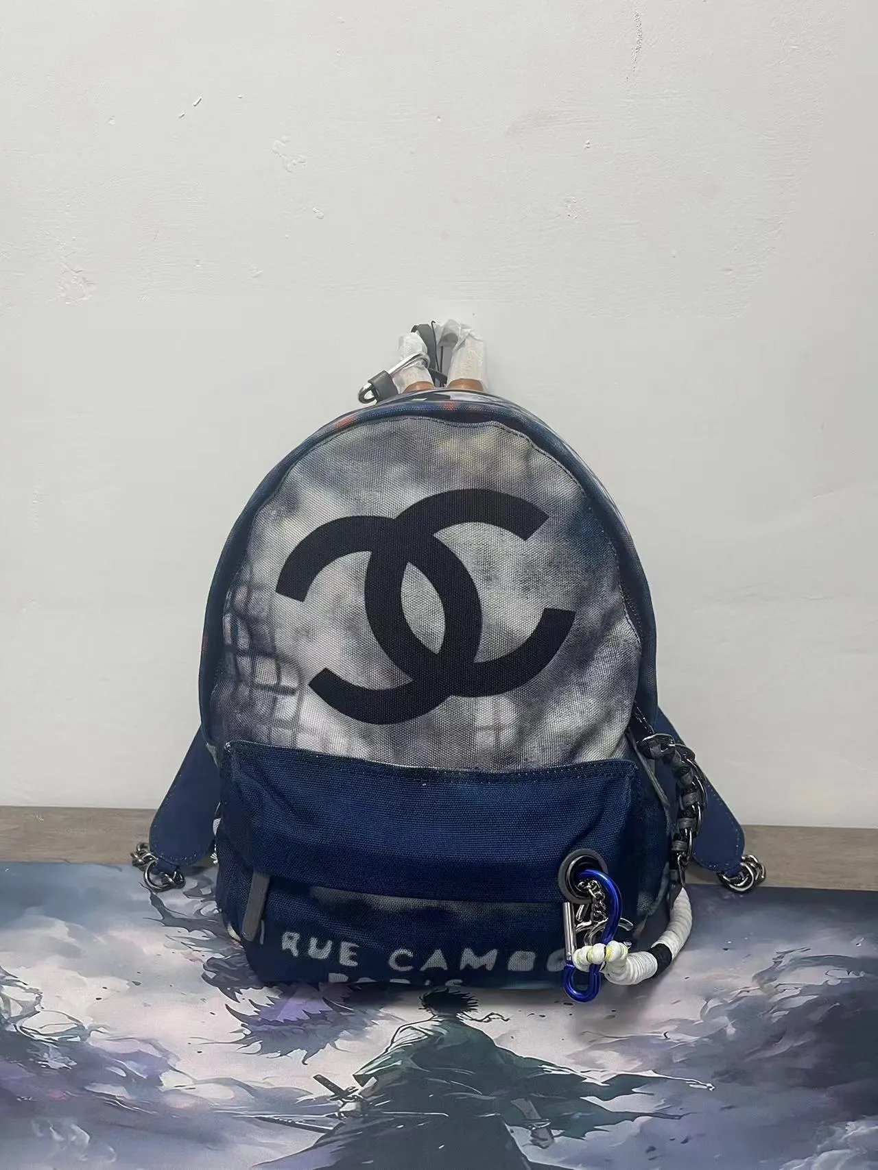 Chanel Graffiti Backpacks 3