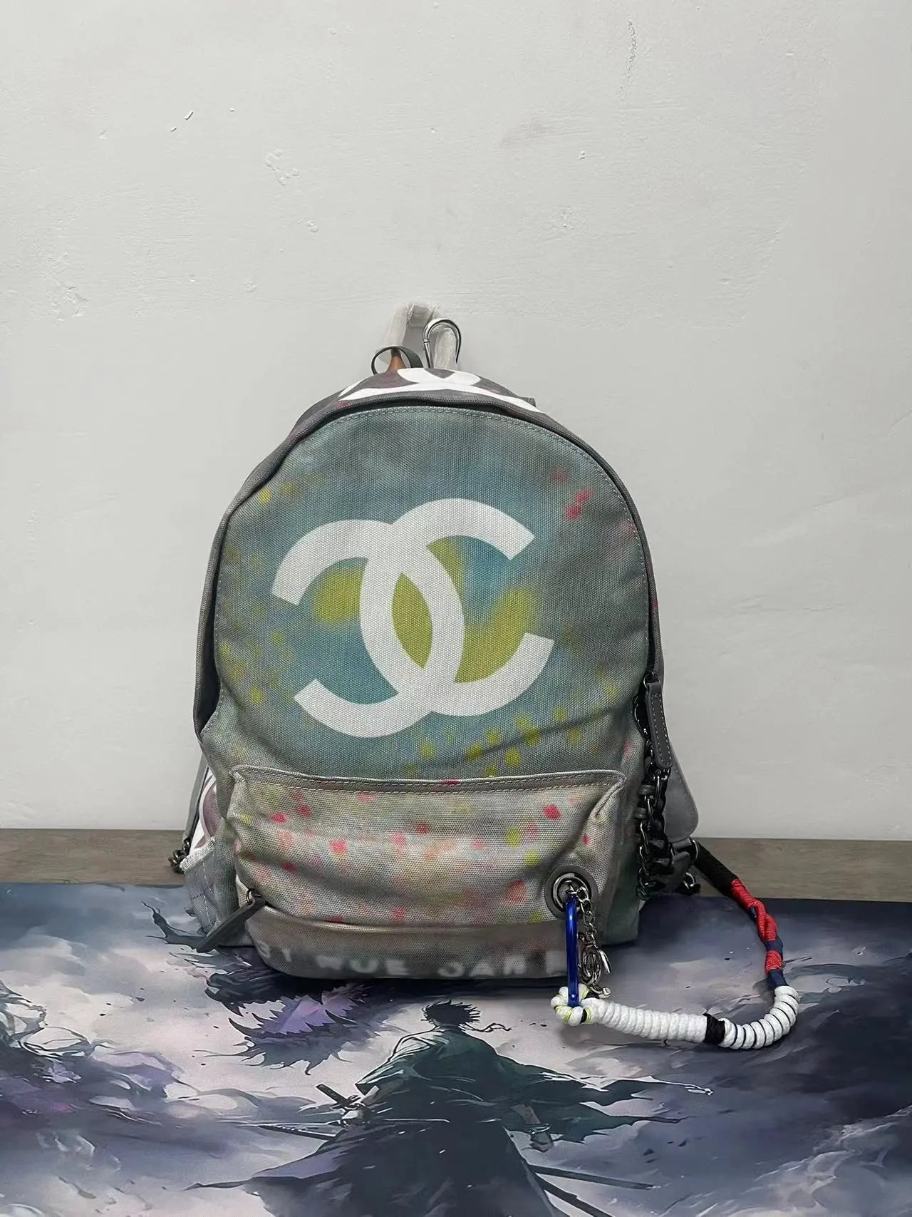 Chanel Graffiti Backpacks 6