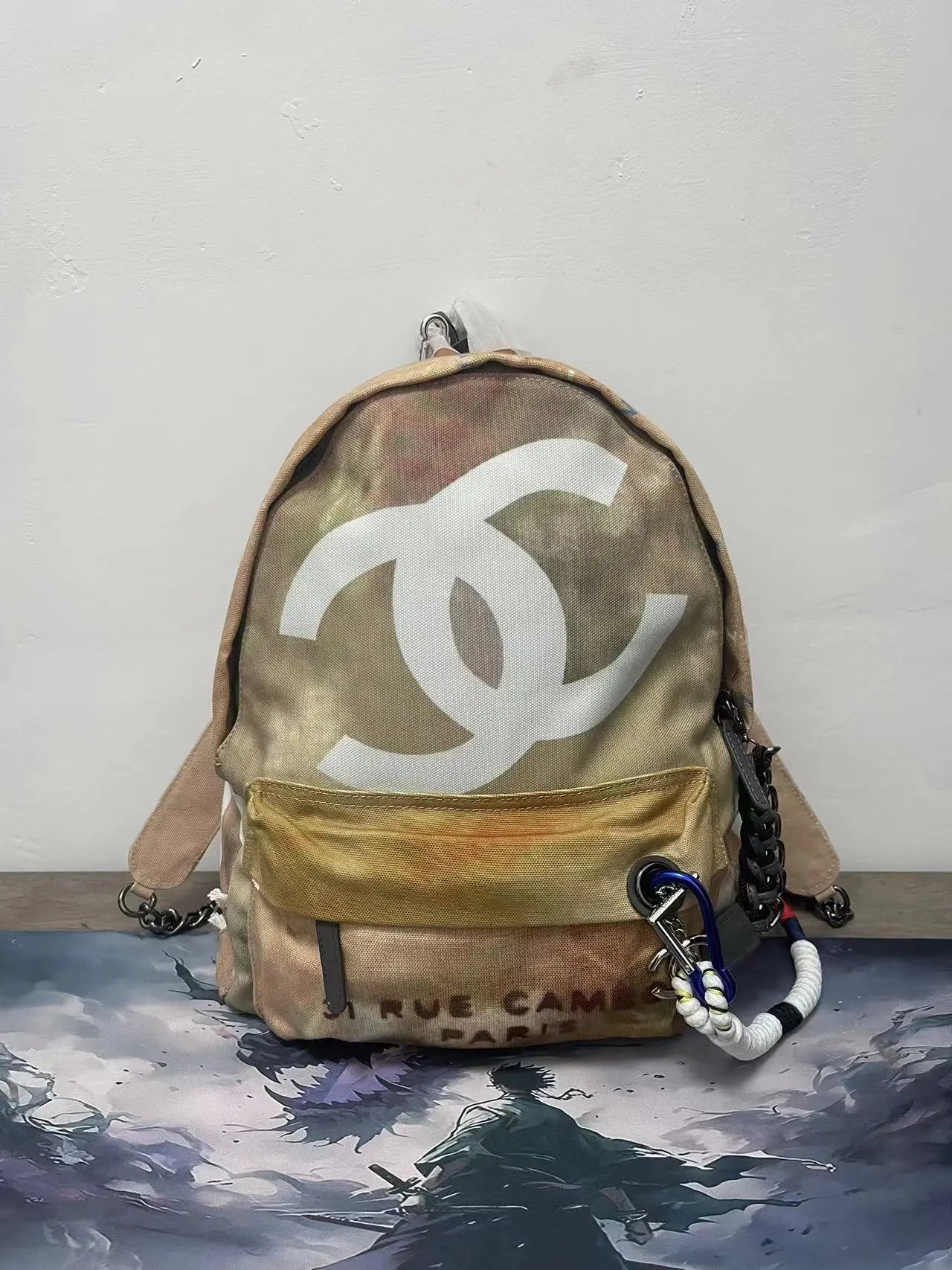 Chanel Graffiti Backpacks 10