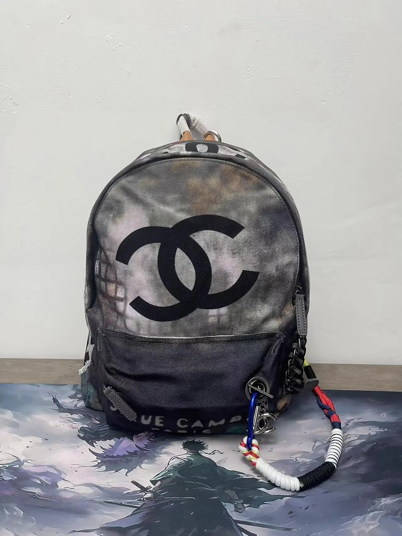 Chanel Graffiti Backpacks 2