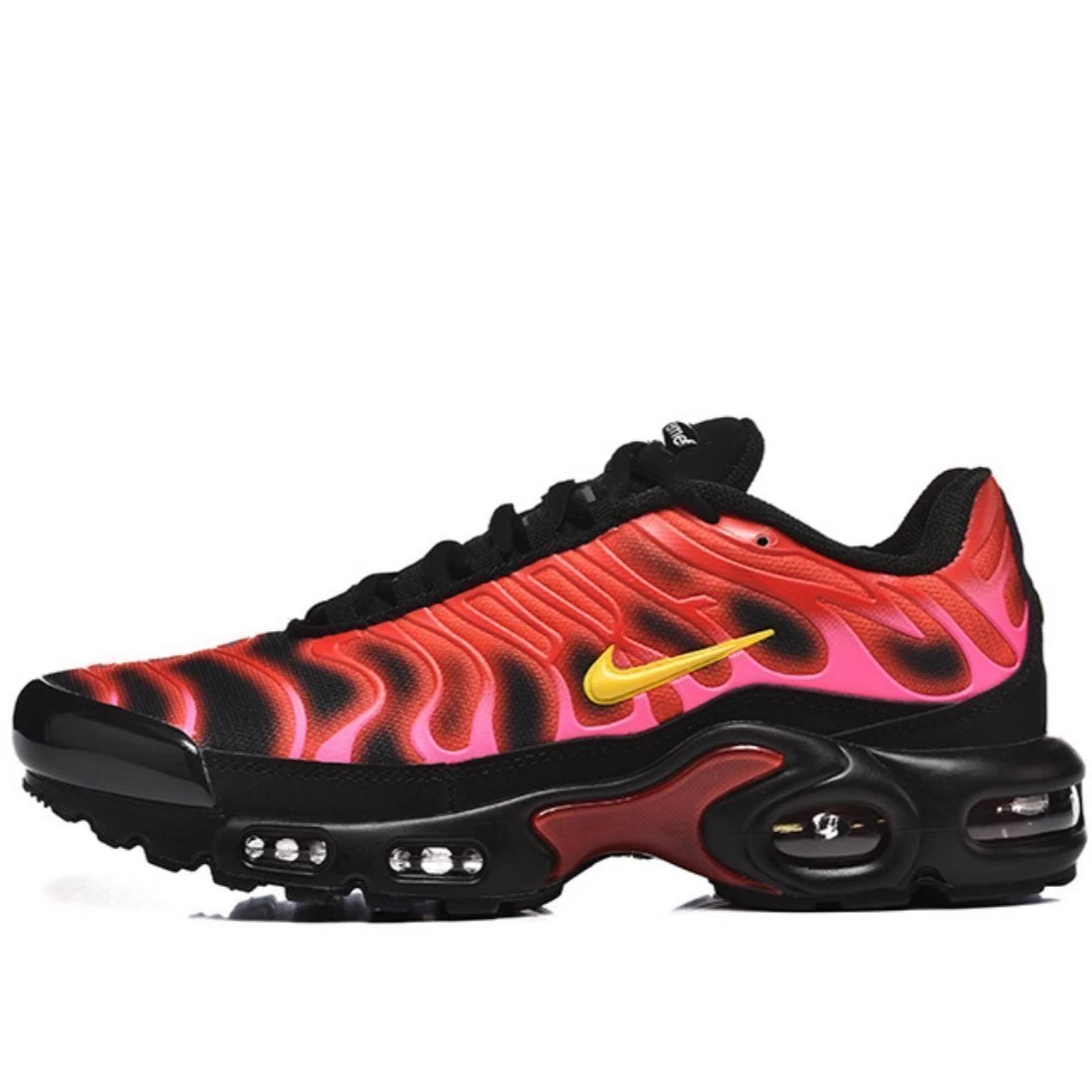 Black, red, yellow