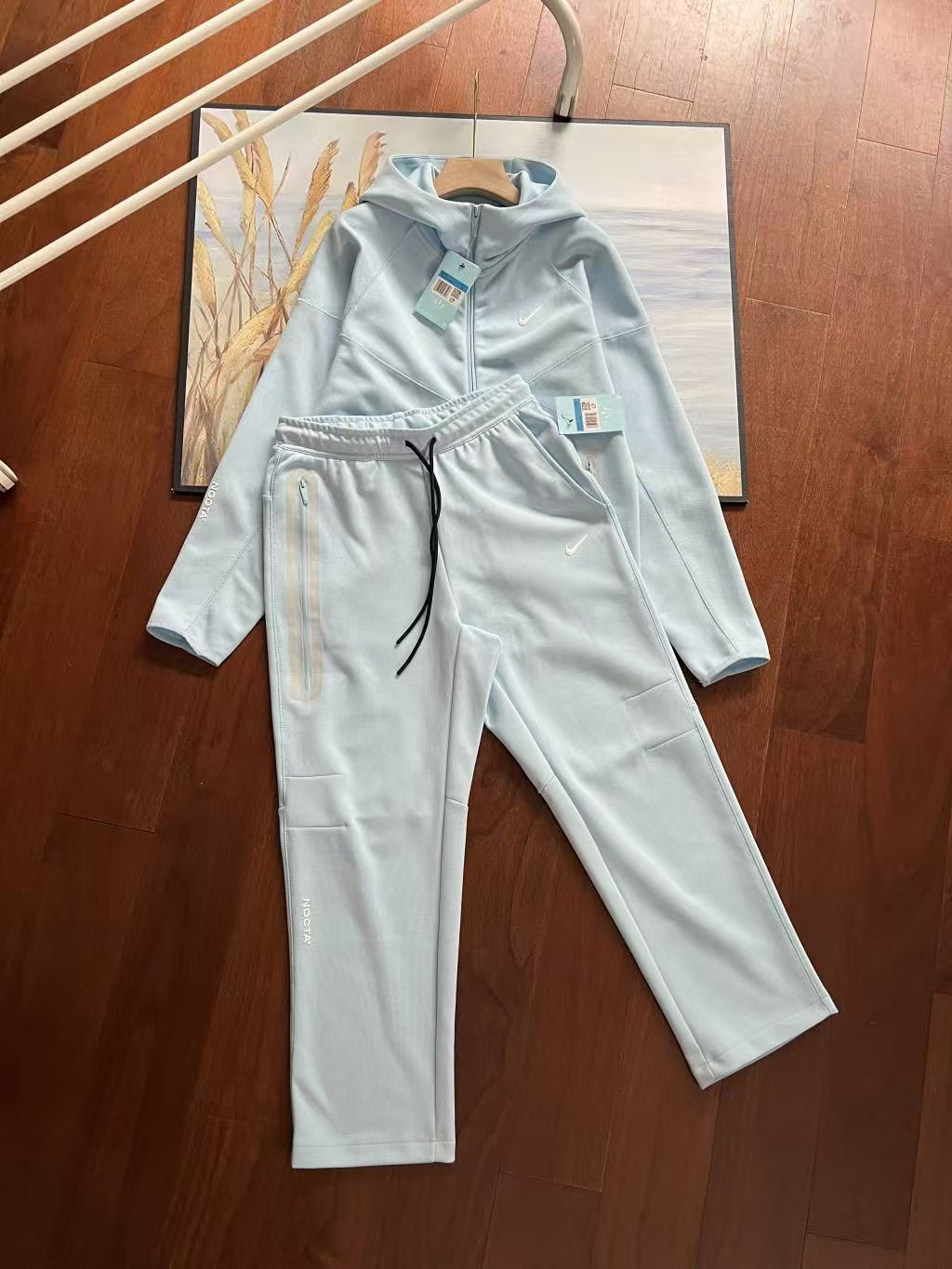 Blue suit
