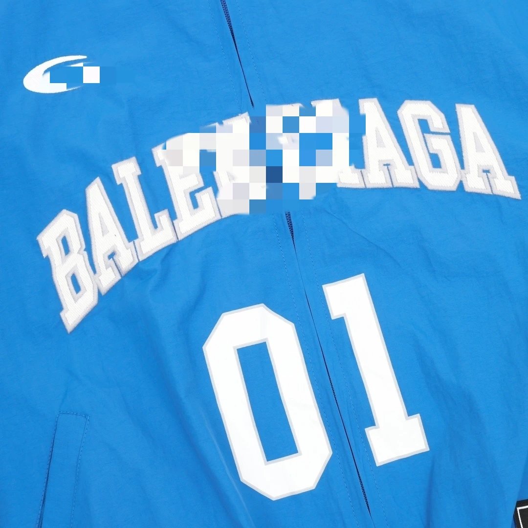 Balenciaga x G-STAR Raw Track Jacket Blue Outerwear - 9