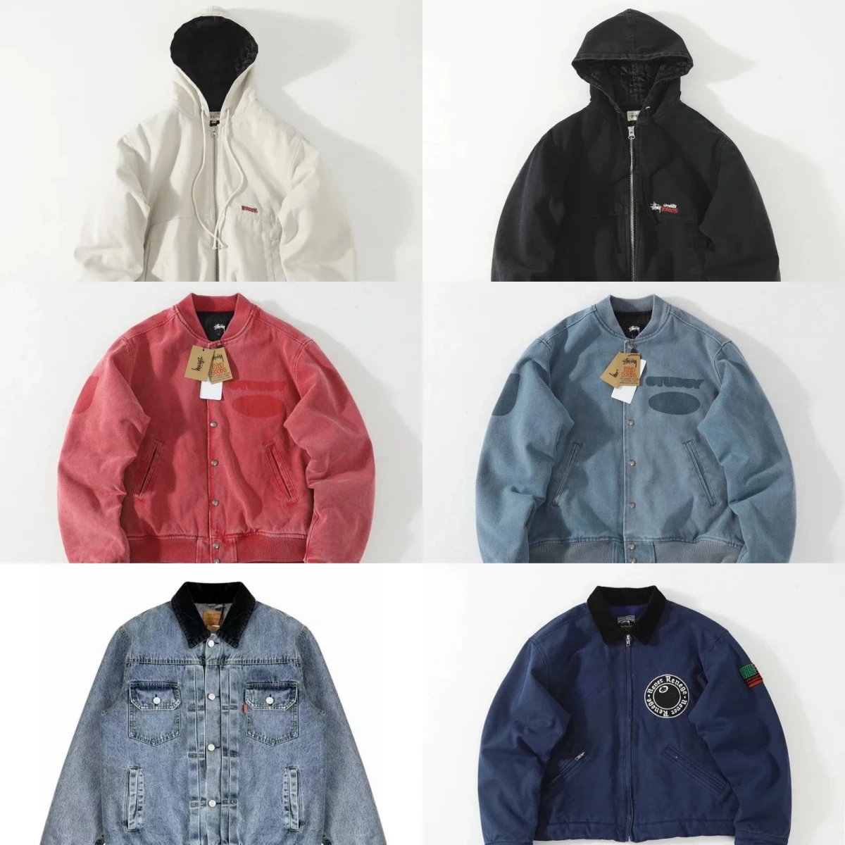 Denim Splice Black Eight Washed Jacket