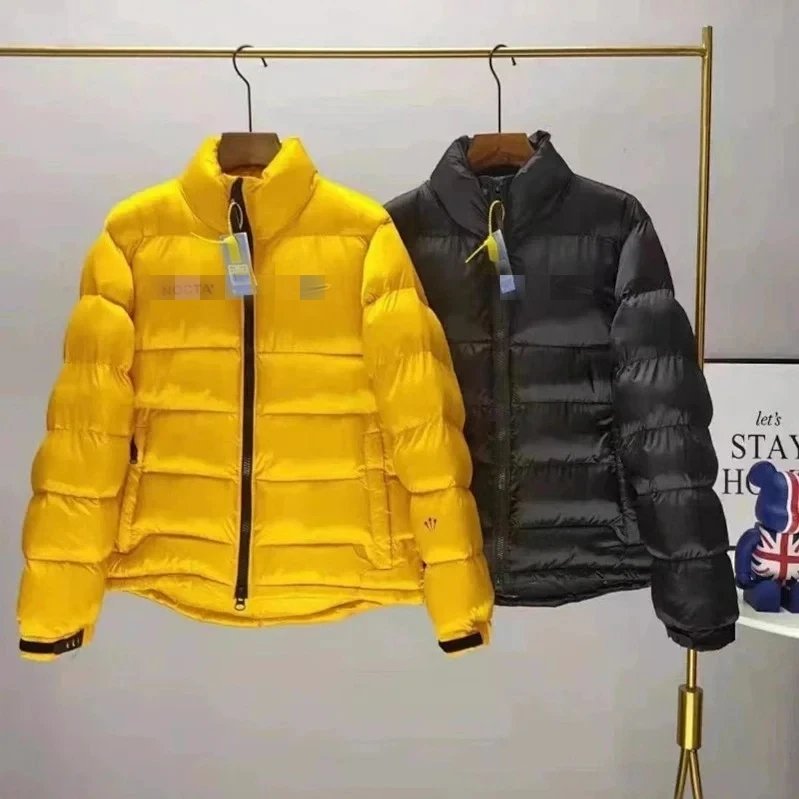 Winter Puffer Parka with Standing Collar