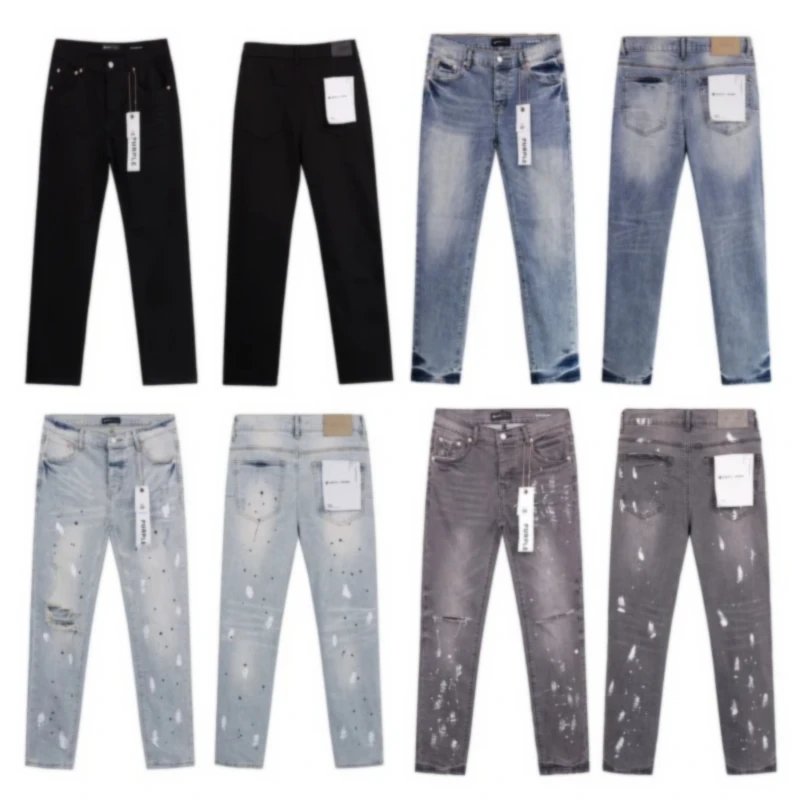 Vintage Washed Denim Jeans