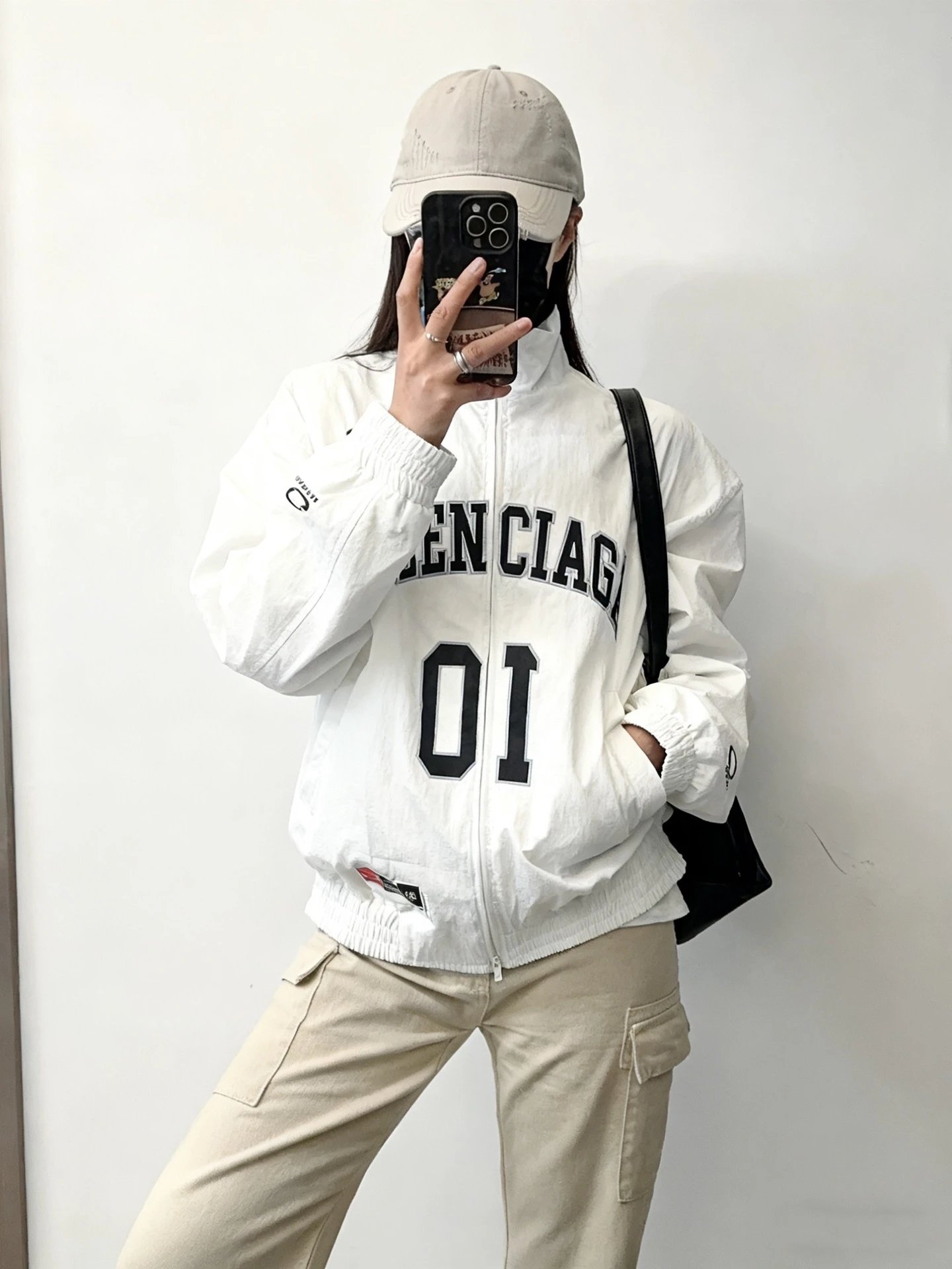 Balenciaga x G-STAR Raw Track Jacket Blue Outerwear - 6