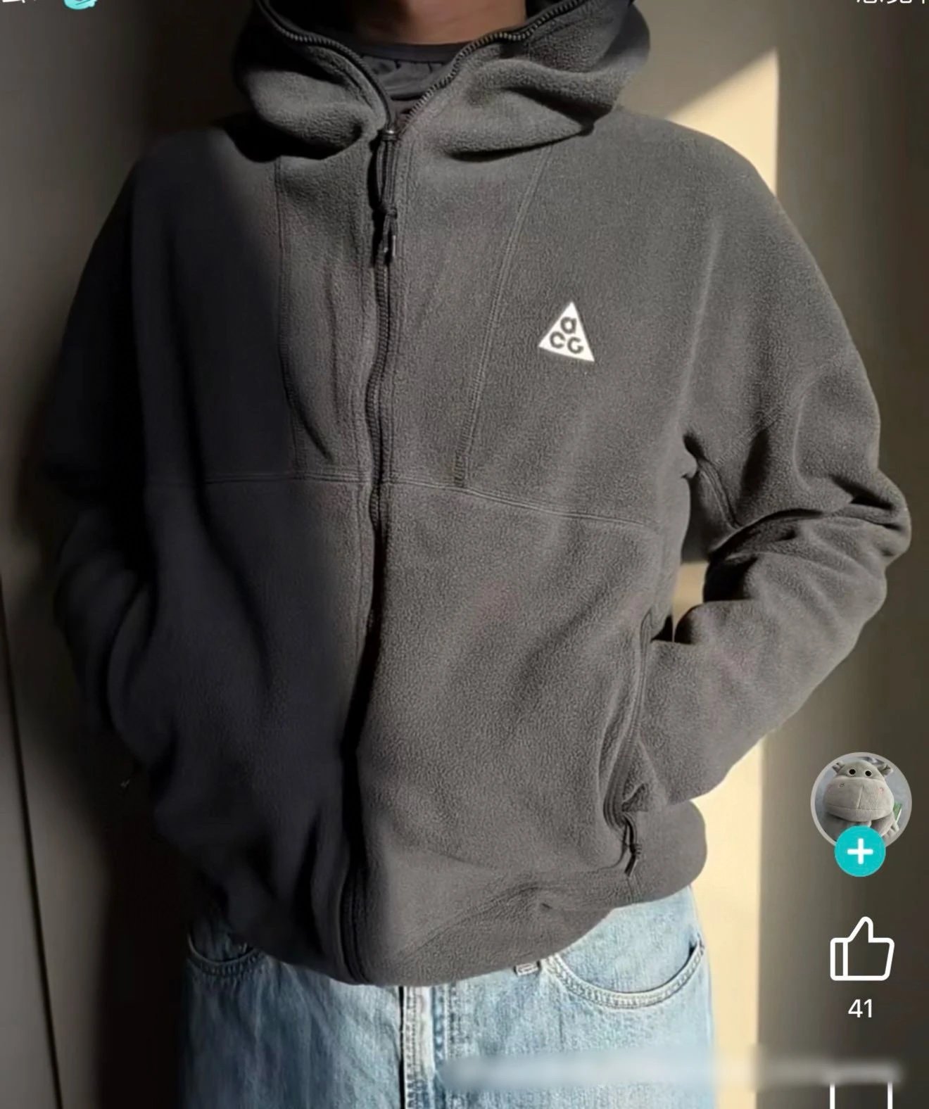 Outdoor Fleece Hooded Jacket photo 4
