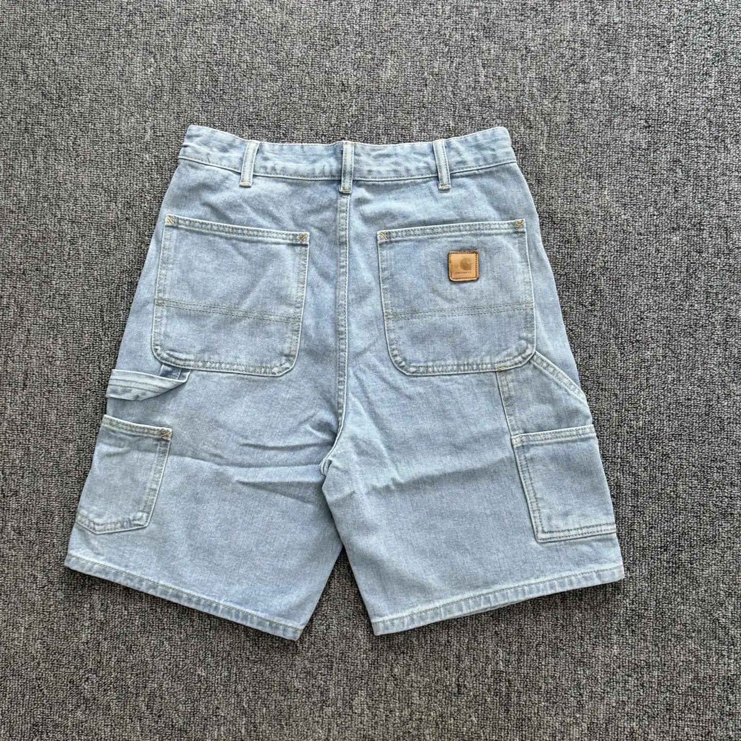 Light Blue Leather Label