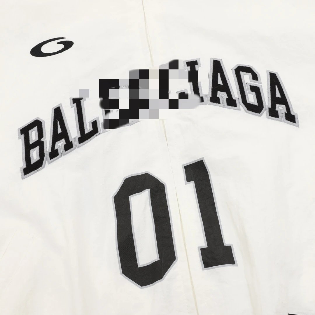 Balenciaga x G-STAR Raw Track Jacket Blue Outerwear - 17