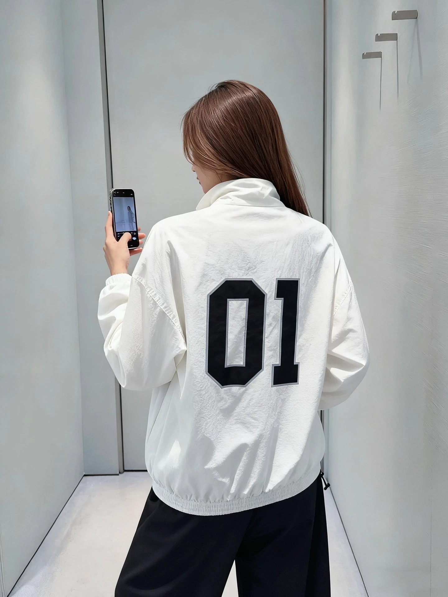 Balenciaga x G-STAR Raw Track Jacket Blue Outerwear - 7