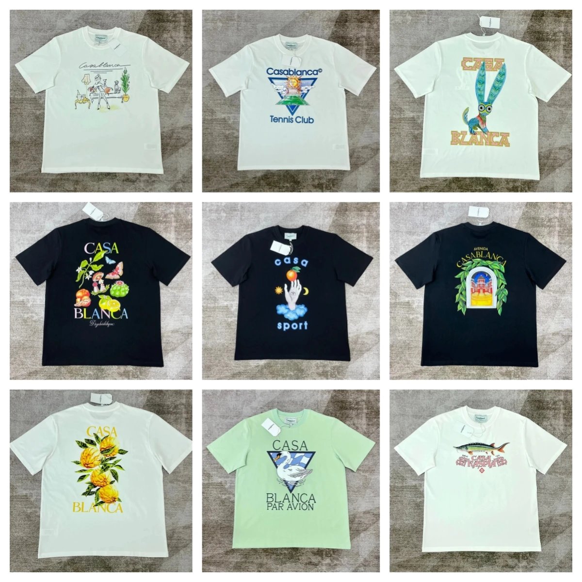 Casa Blanca Graphic T-Shirt Collection