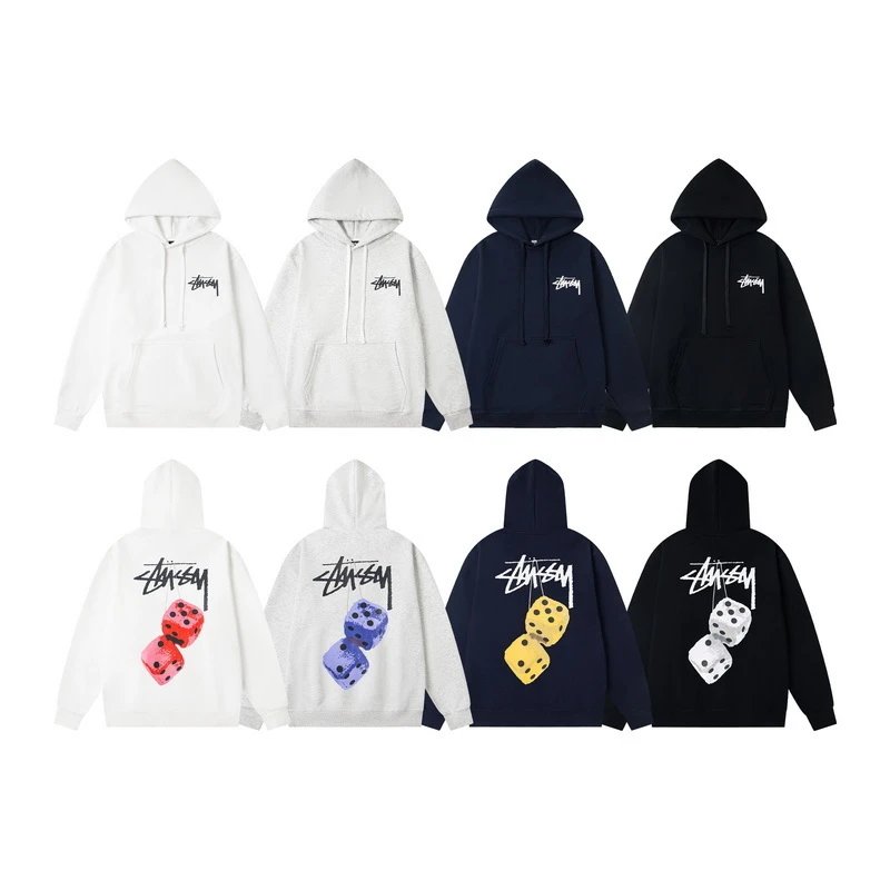 25 Fall/Winter Campus Style Trendy Novel Letter Embroidery Oversized Unisex Couple Sweatshirt
