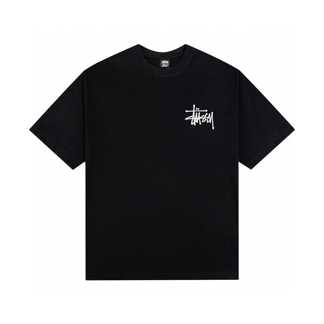 685 Black with Colorful Print