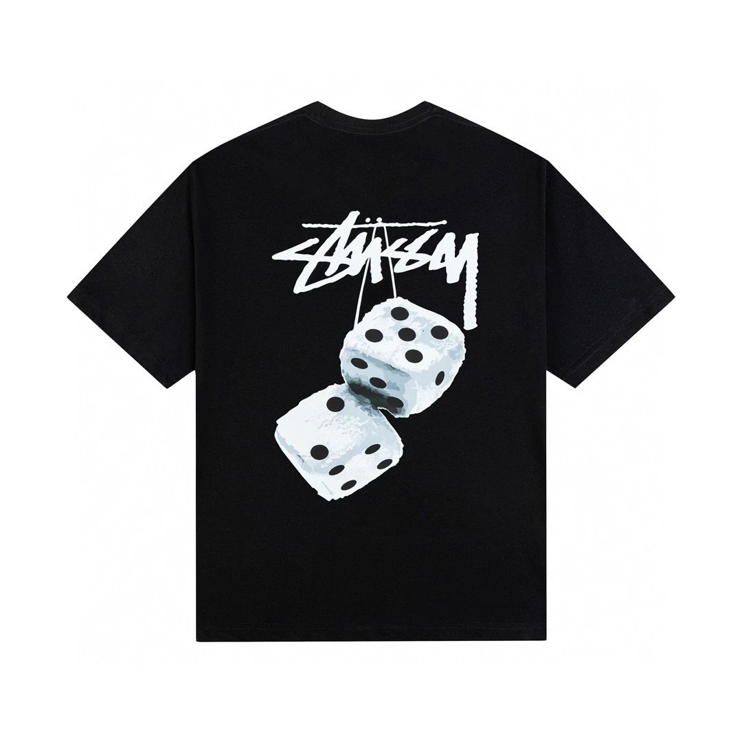 605 Black with White Print
