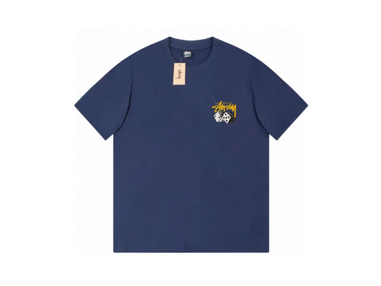 771 Royal Blue with Yellow Print