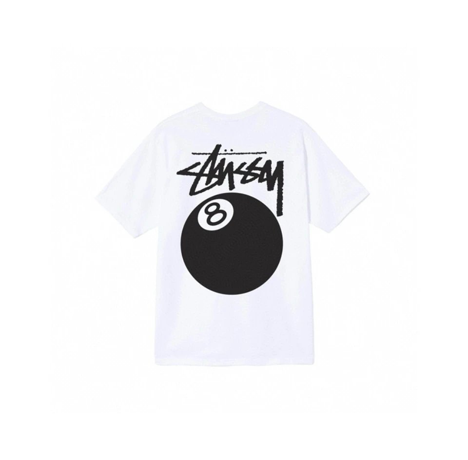 703 White with Black Print 8